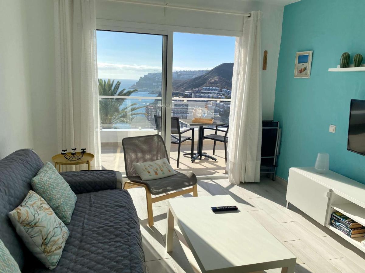 Casa Aita - Refurbished Apartment With Unparalleled Sea View Mogán Exterior photo