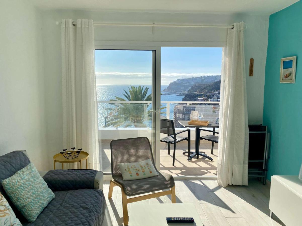 Casa Aita - Refurbished Apartment With Unparalleled Sea View Mogán Exterior photo